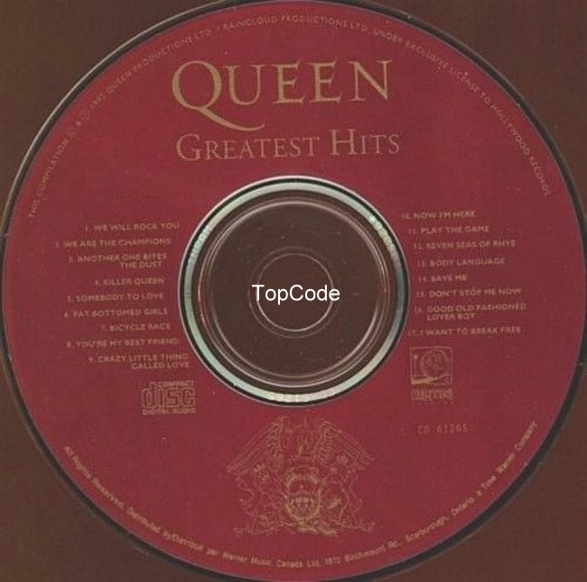 queen  greatest hits 1 1992 cd