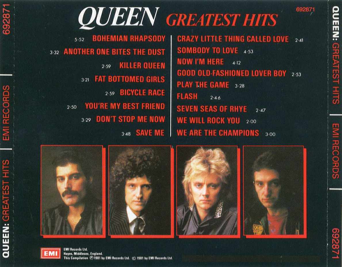 queen greatest hits b