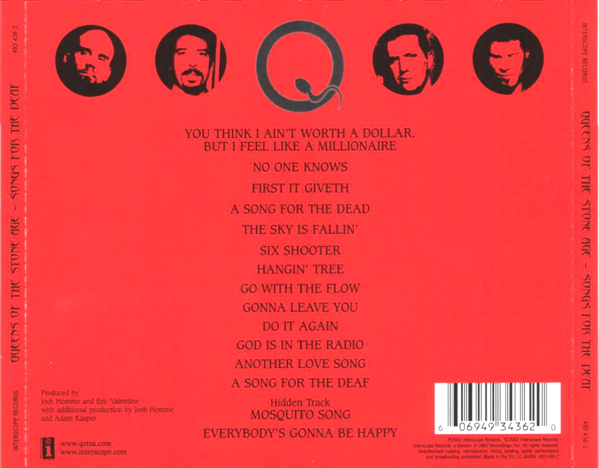 queens of the stone age songs for the deaf b | CD Covers ...