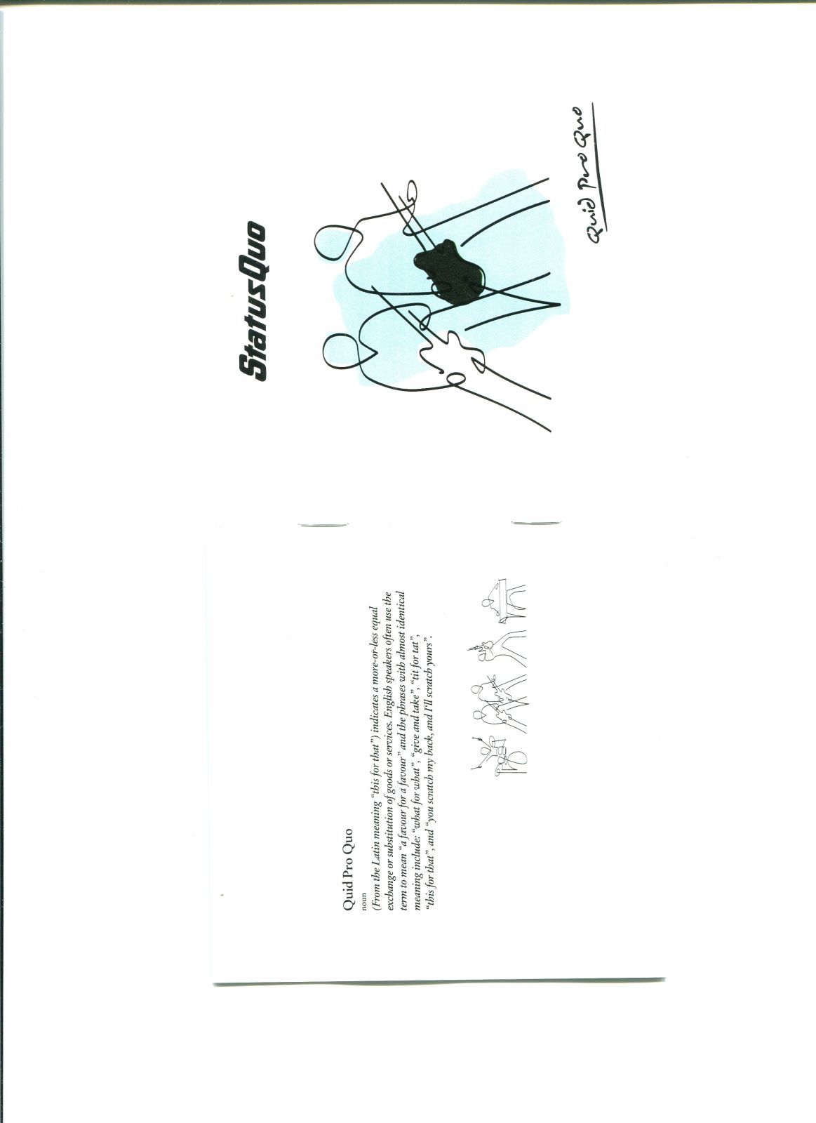 quid pro quo status quo  