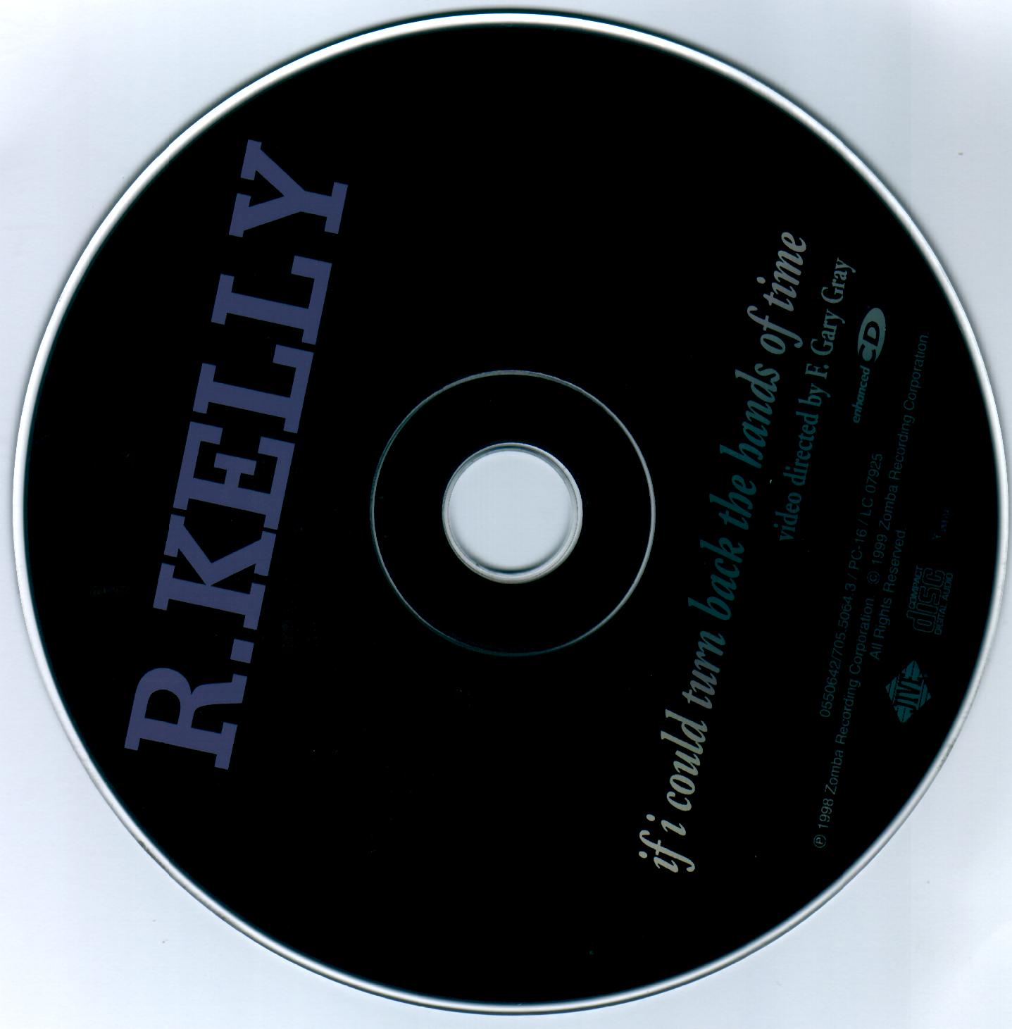 R Kelly  If I Can Turn Back The Hands Of Time cd 