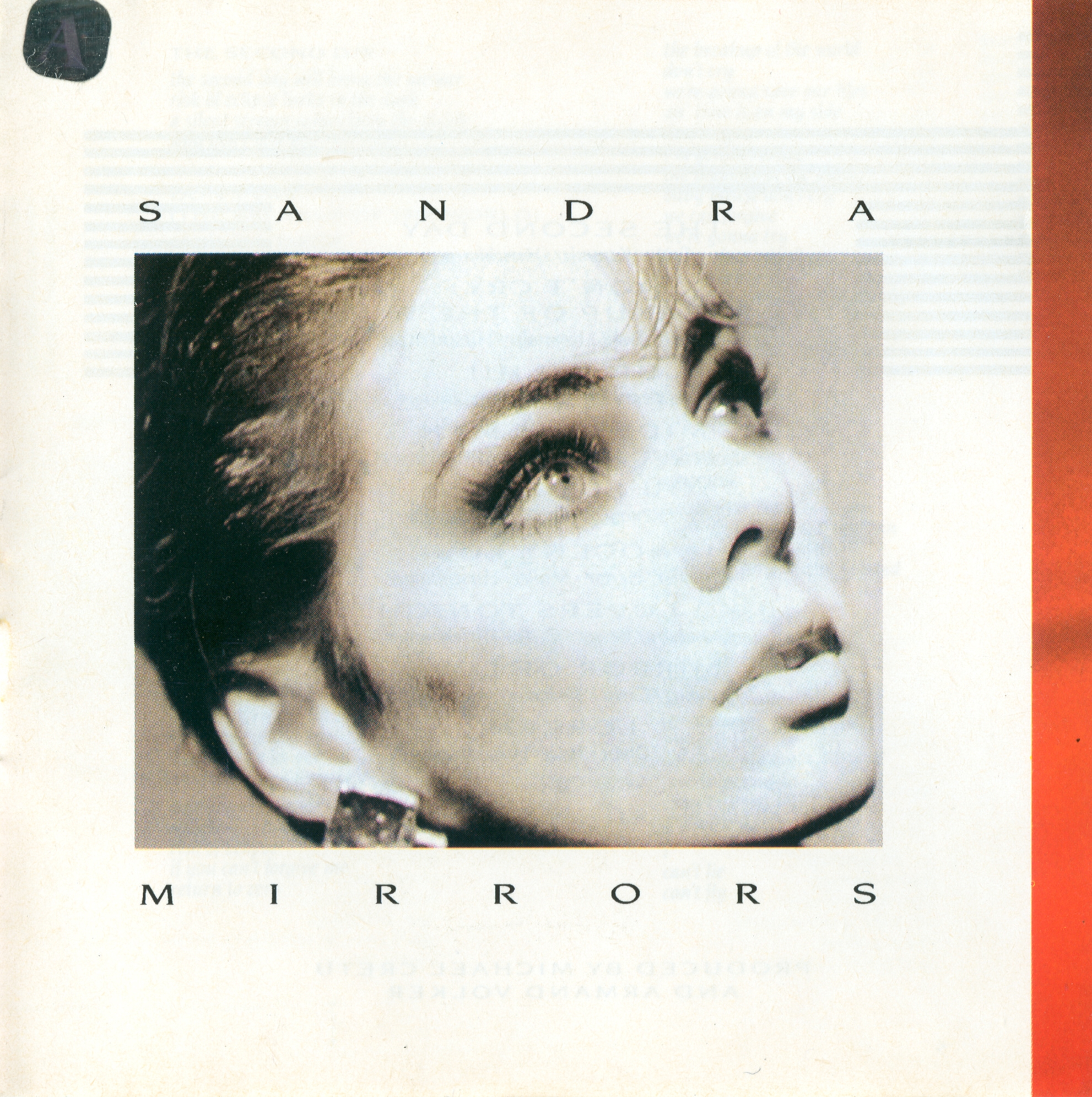 Sandra  Mirrors front 