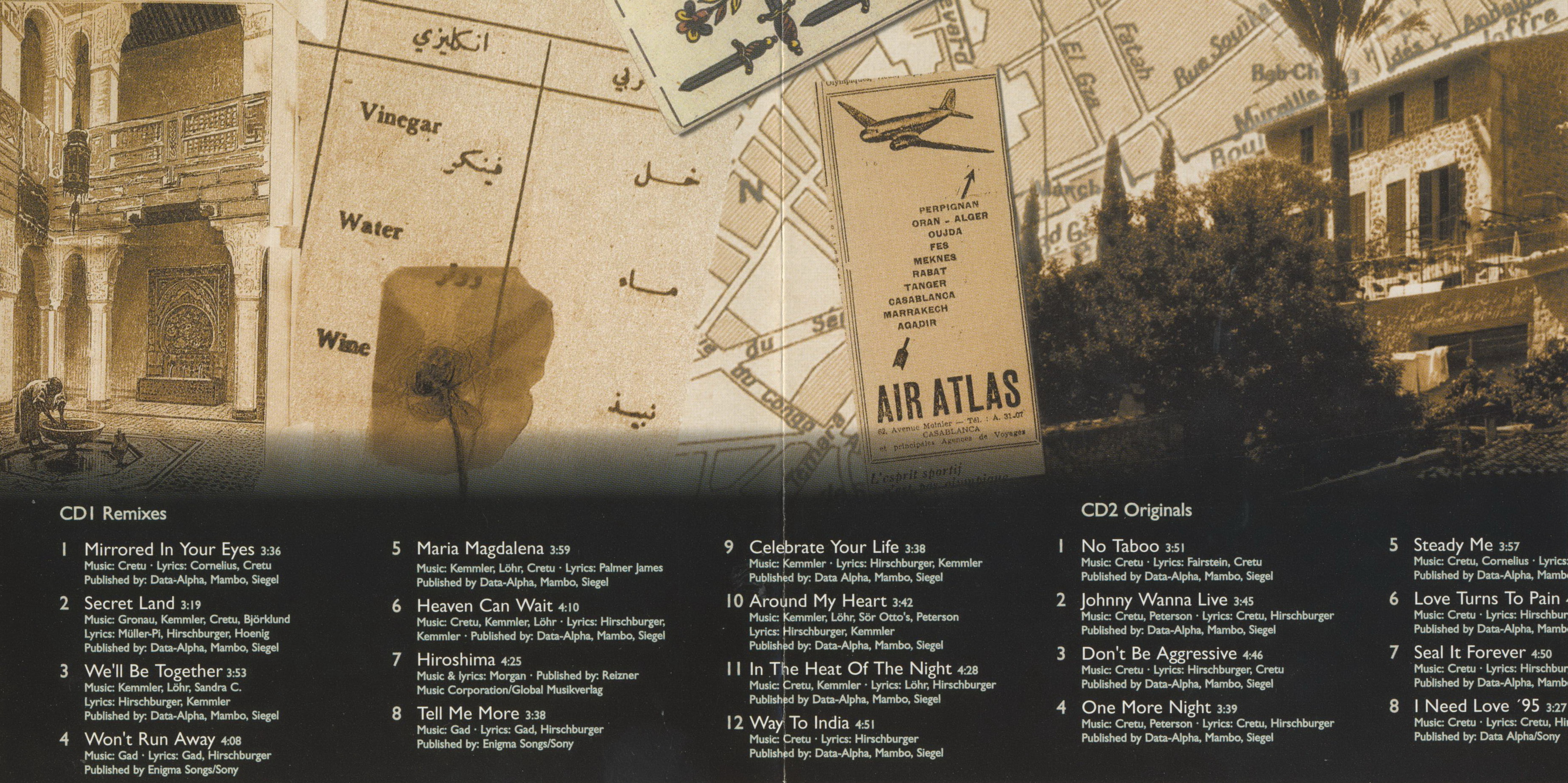 Sandra  My Favourites booklet2 