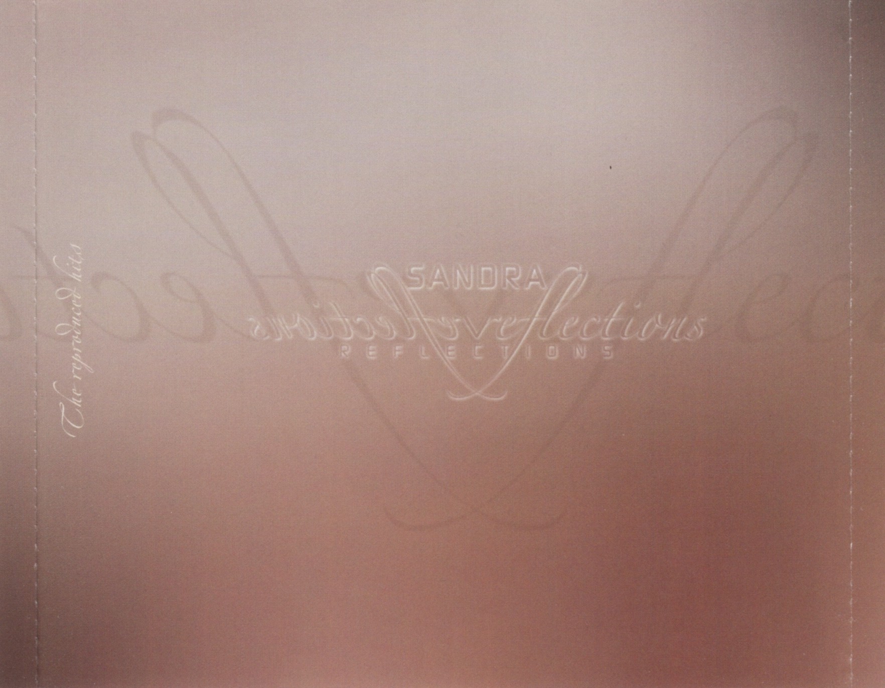 Sandra  Reflections backinside 