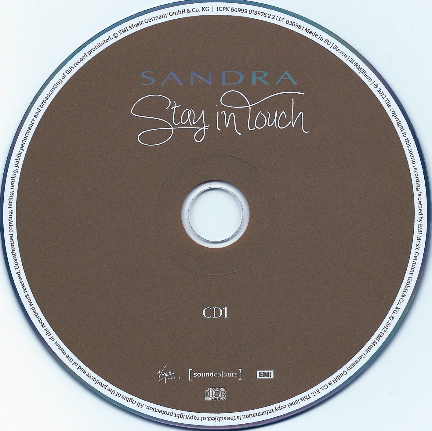Sandra Stay In Touch Deluxe Edition cd1.