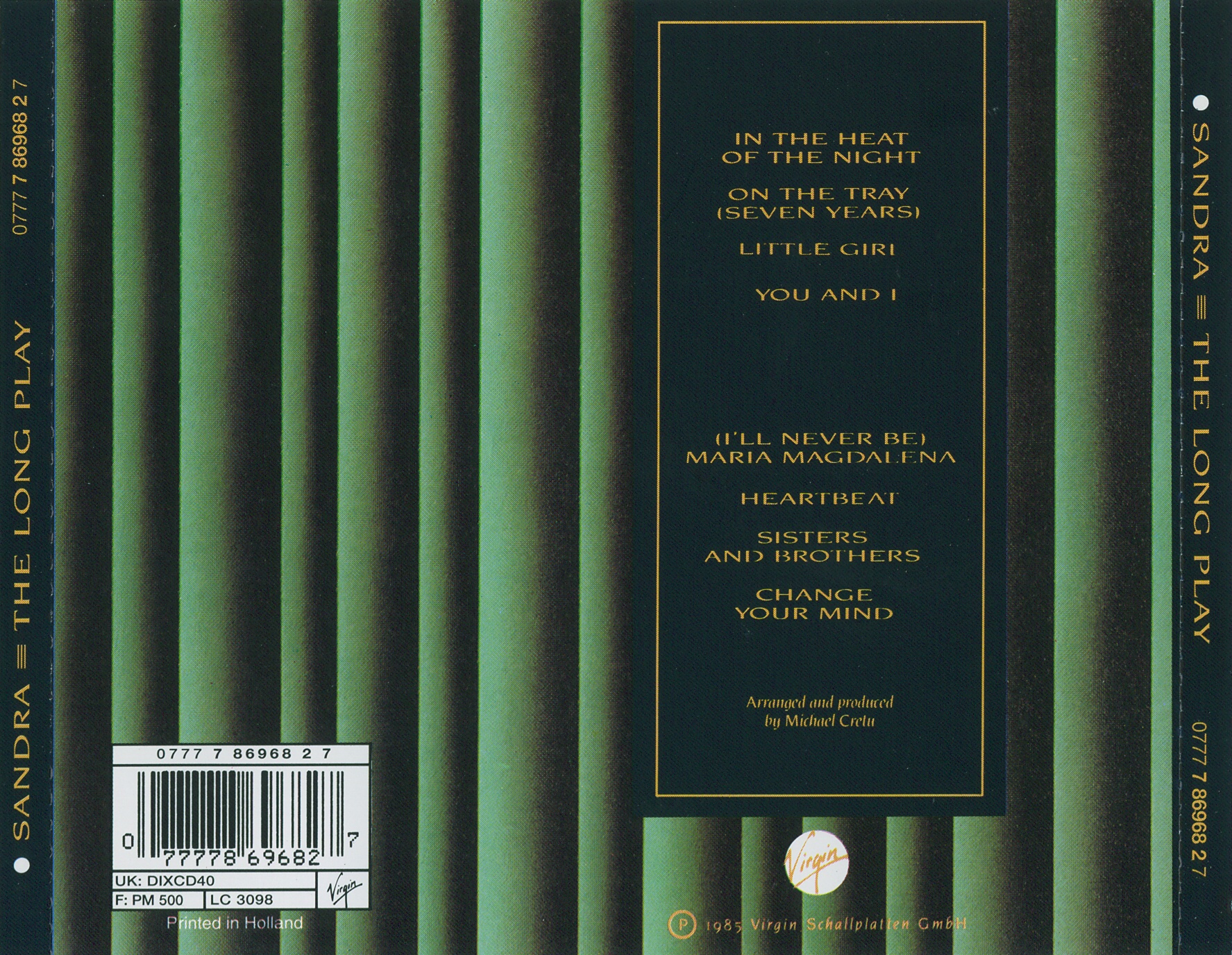 Sandra  The Long Play back 