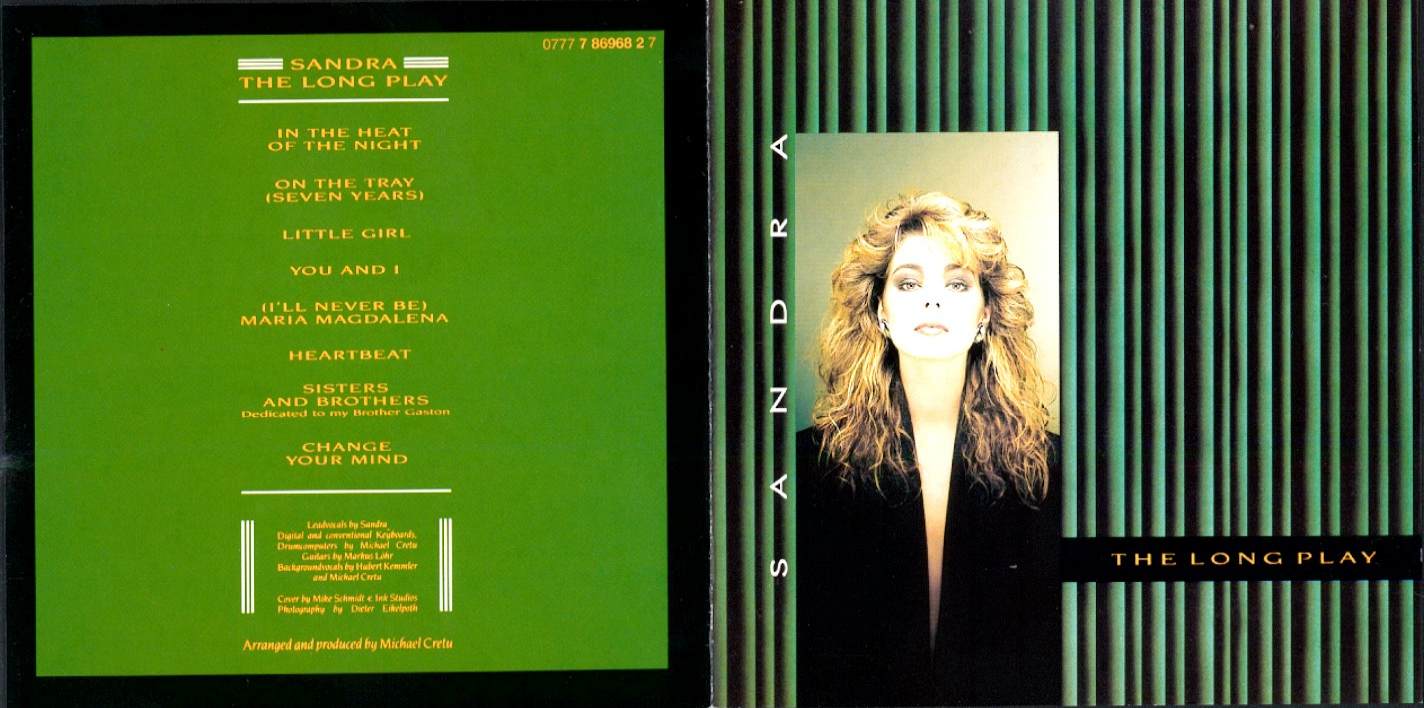 Sandra  The Long Play booklet 