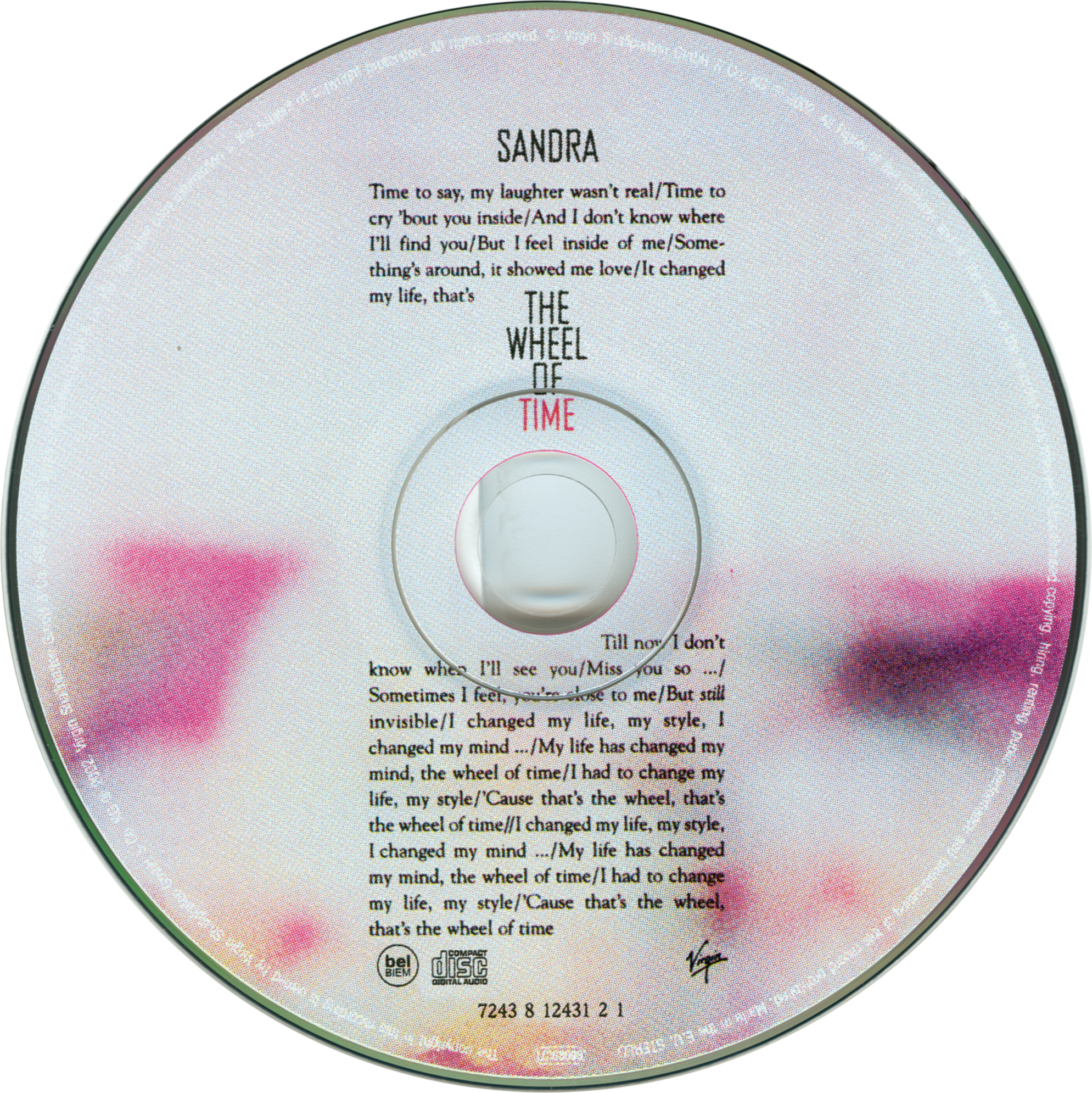 Sandra  The Wheel Of Time cd 