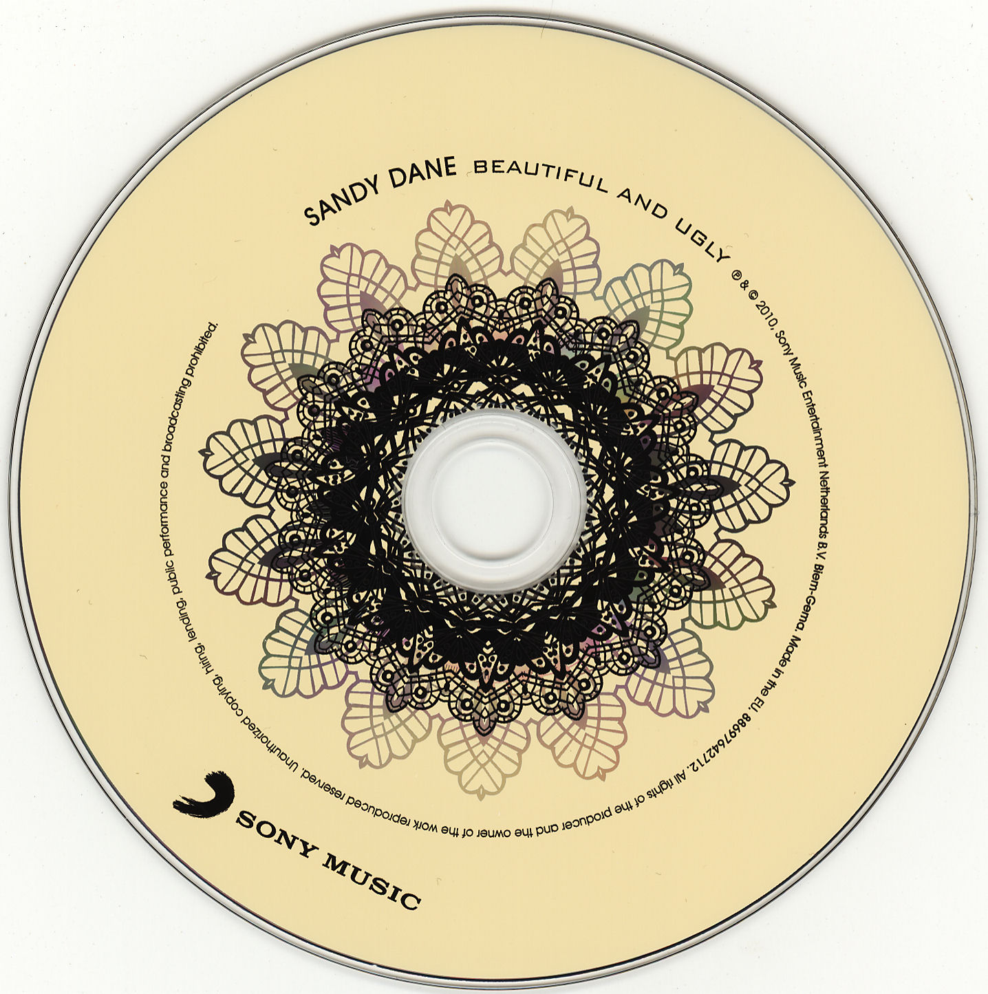 Sandy Dane  Beautiful And Ugly cd 