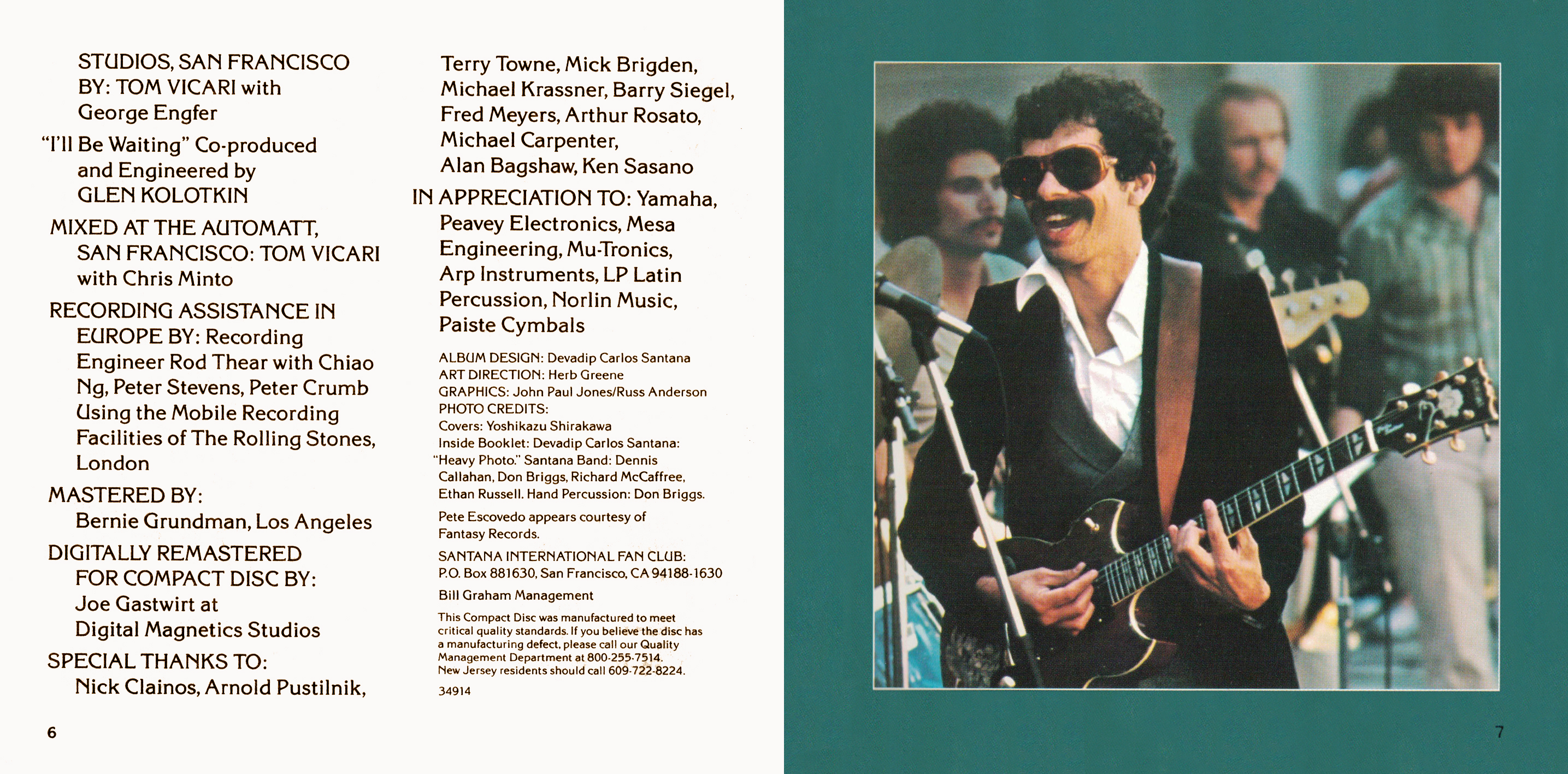 Santana  Moonflower booklet4 