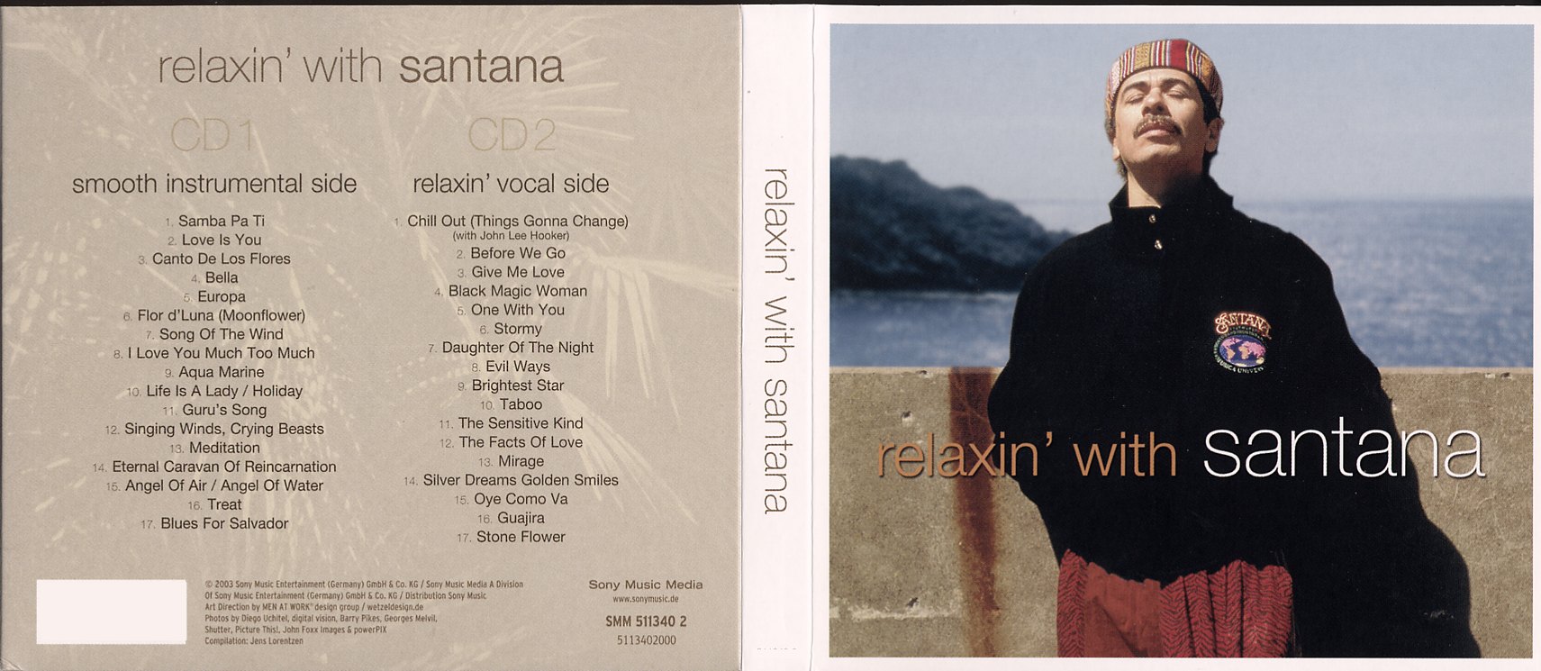 Santana  Relaxin With Santana digipak 