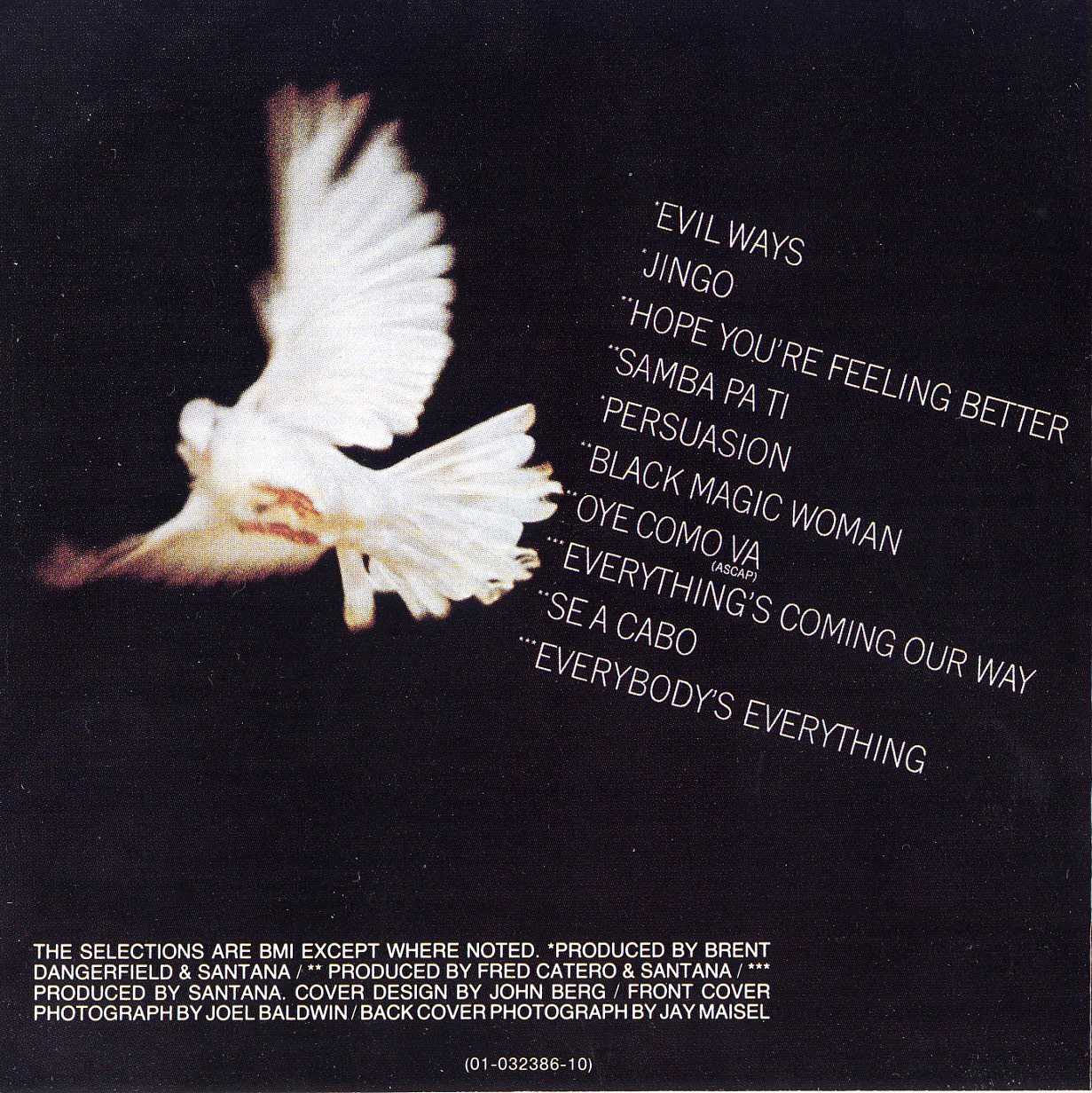 Santana  Santana s Greatest Hits frontinside 