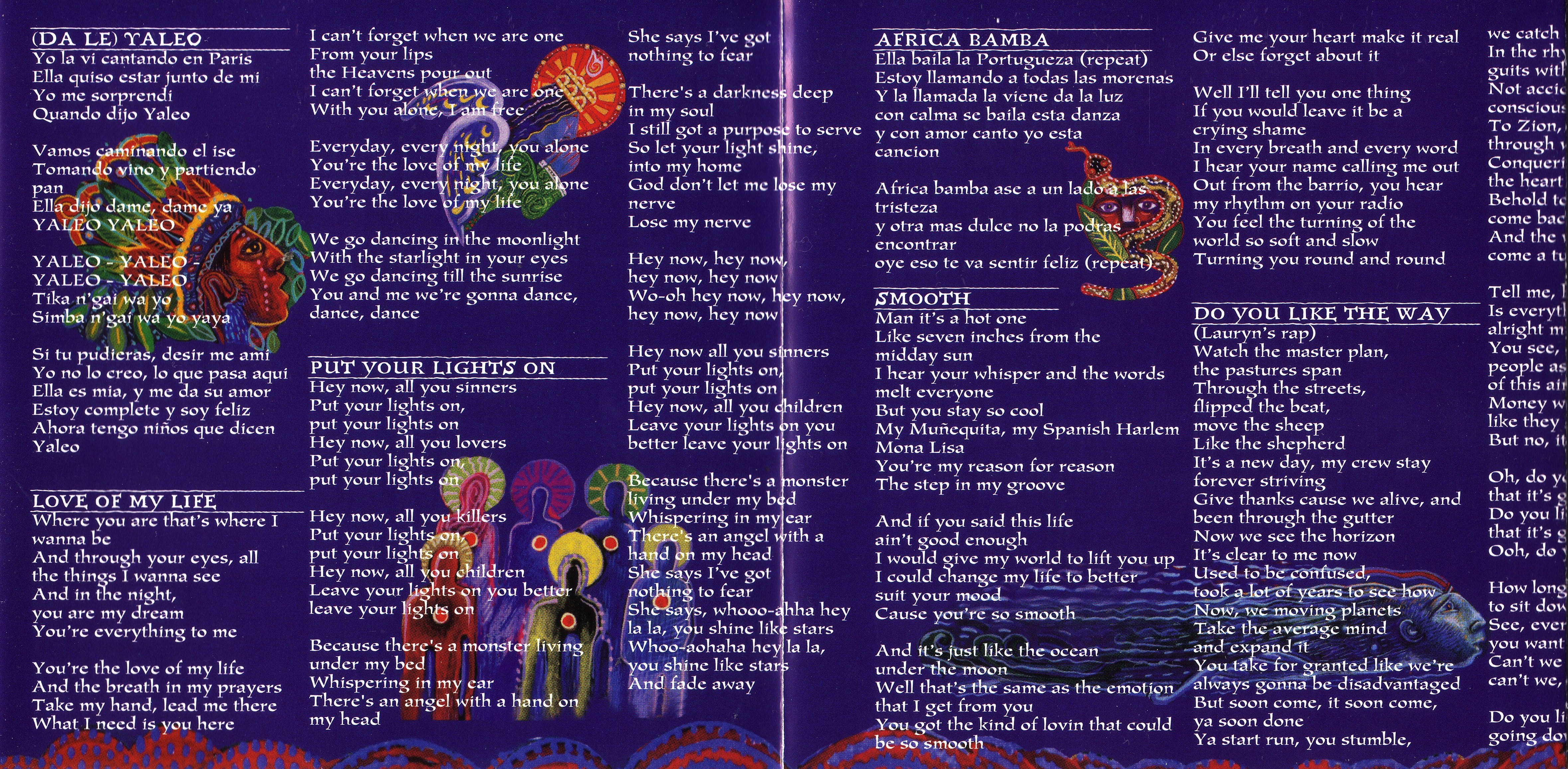 Santana  Supernatural booklet2 