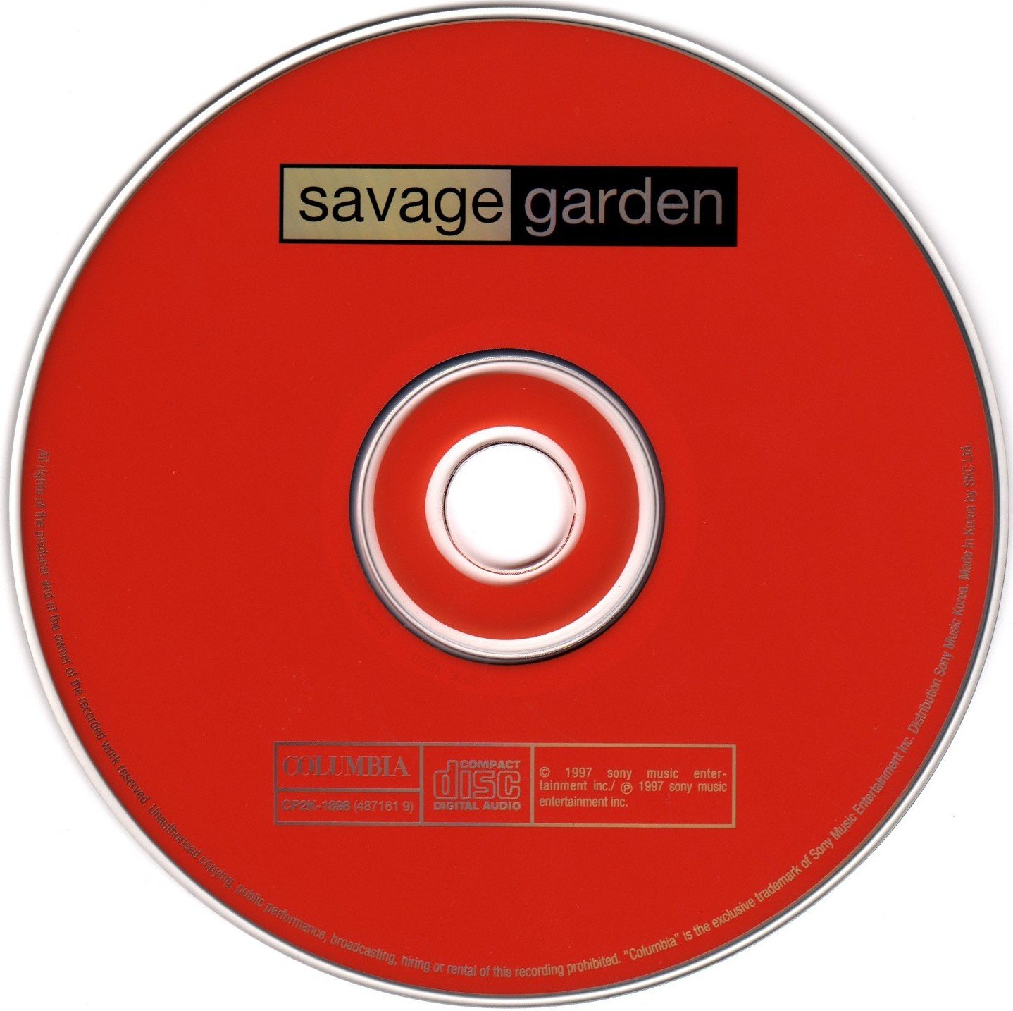 Savage Garden  Savage Garden cd1 