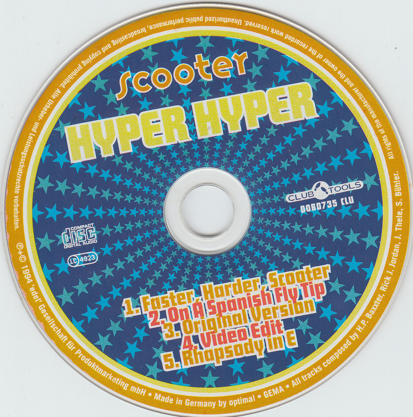 Scooter  Hyper Hyper cd 