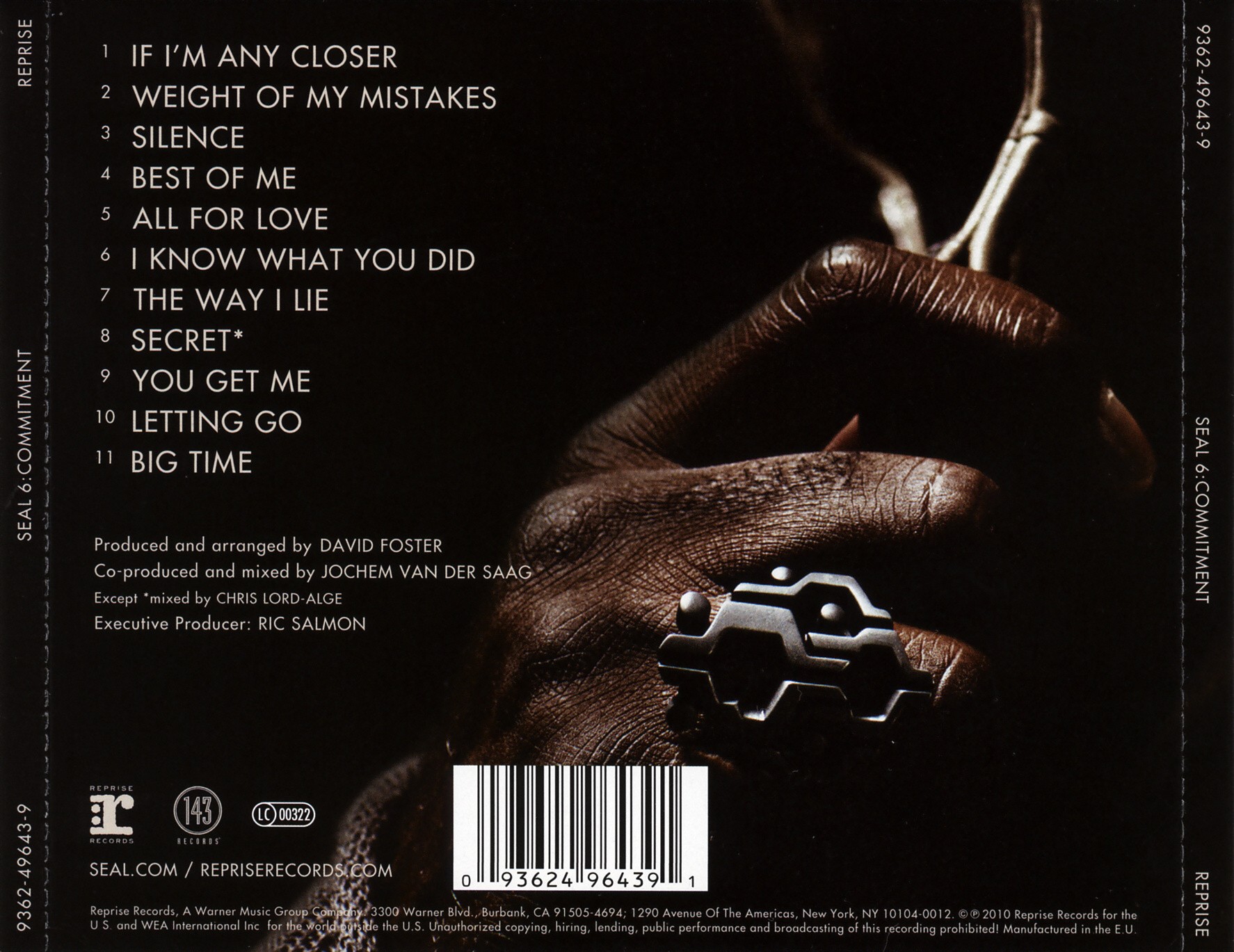 Seal  Seal 6 Commitment back 