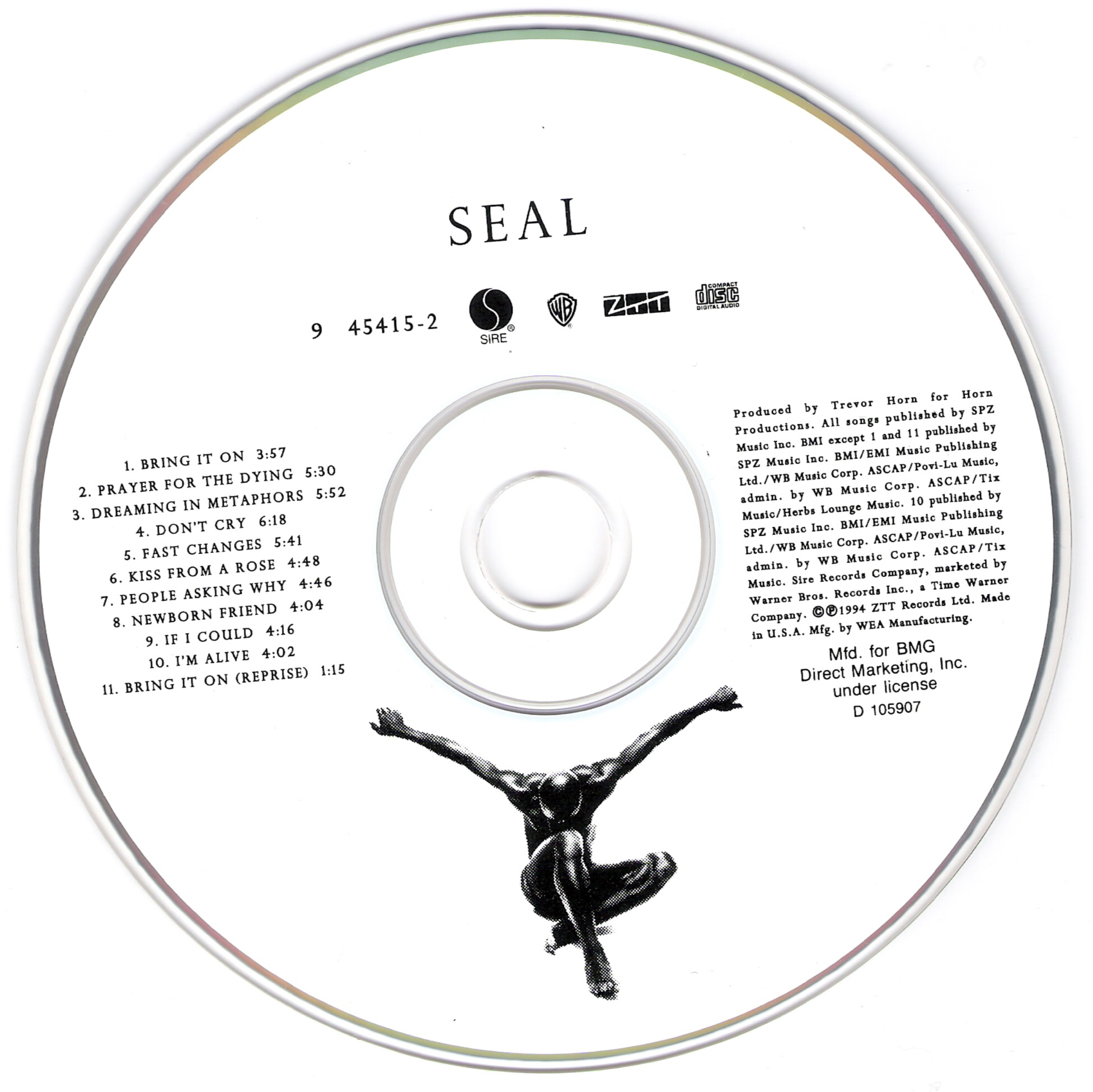 Seal  Seal II cd 