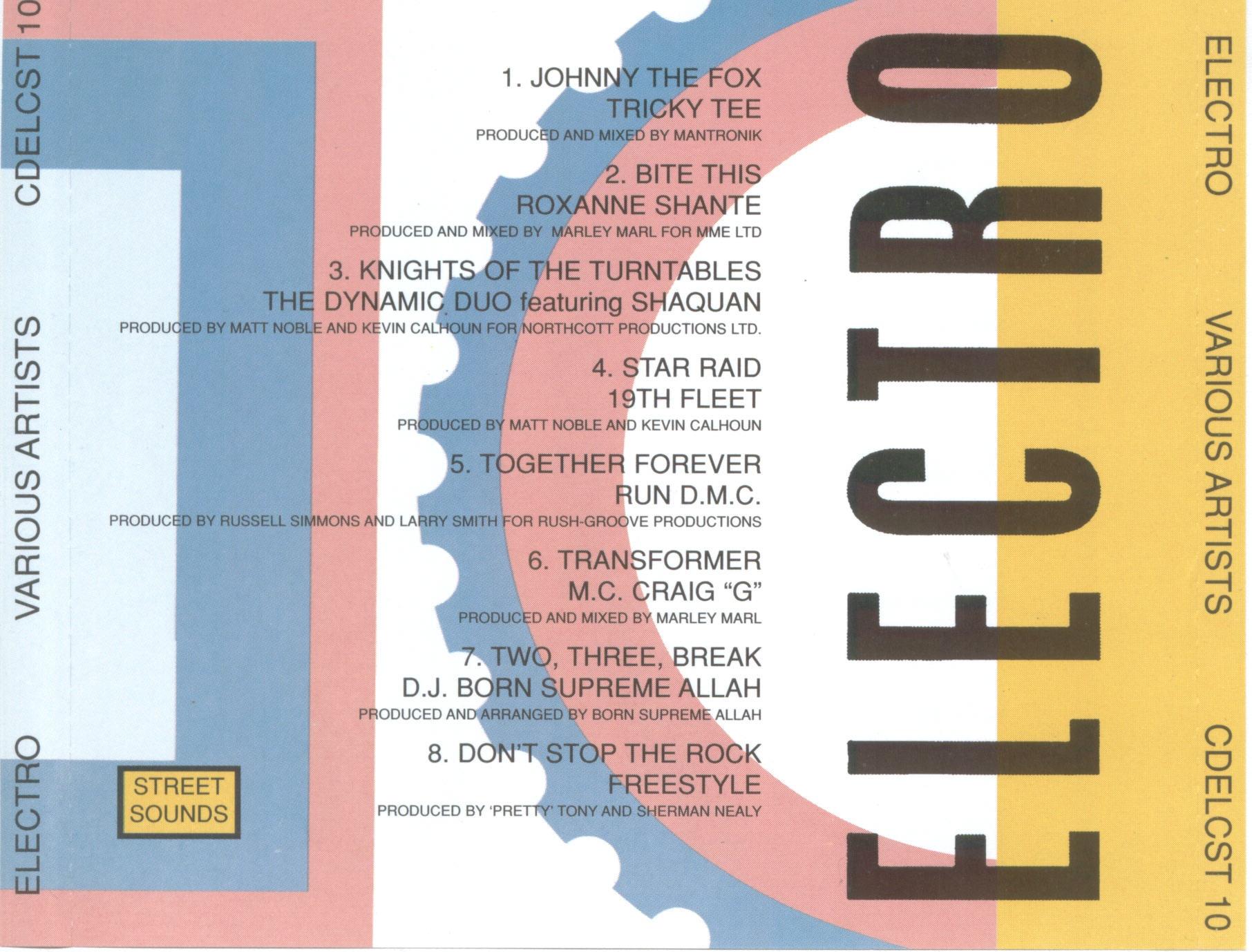 Street Sounds Electro 10 Inlay