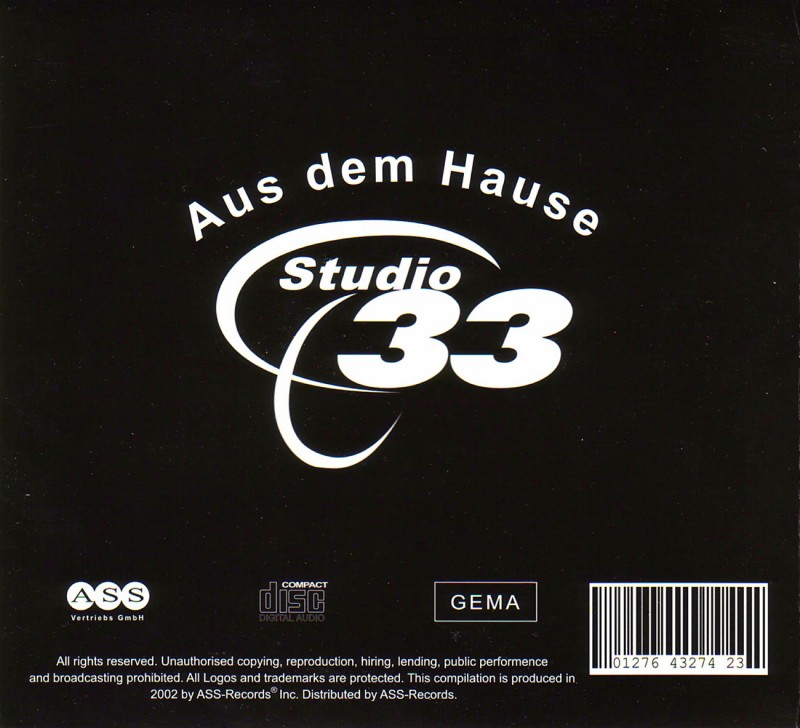 Studio 33 Fox and Dance 04th Edition Back