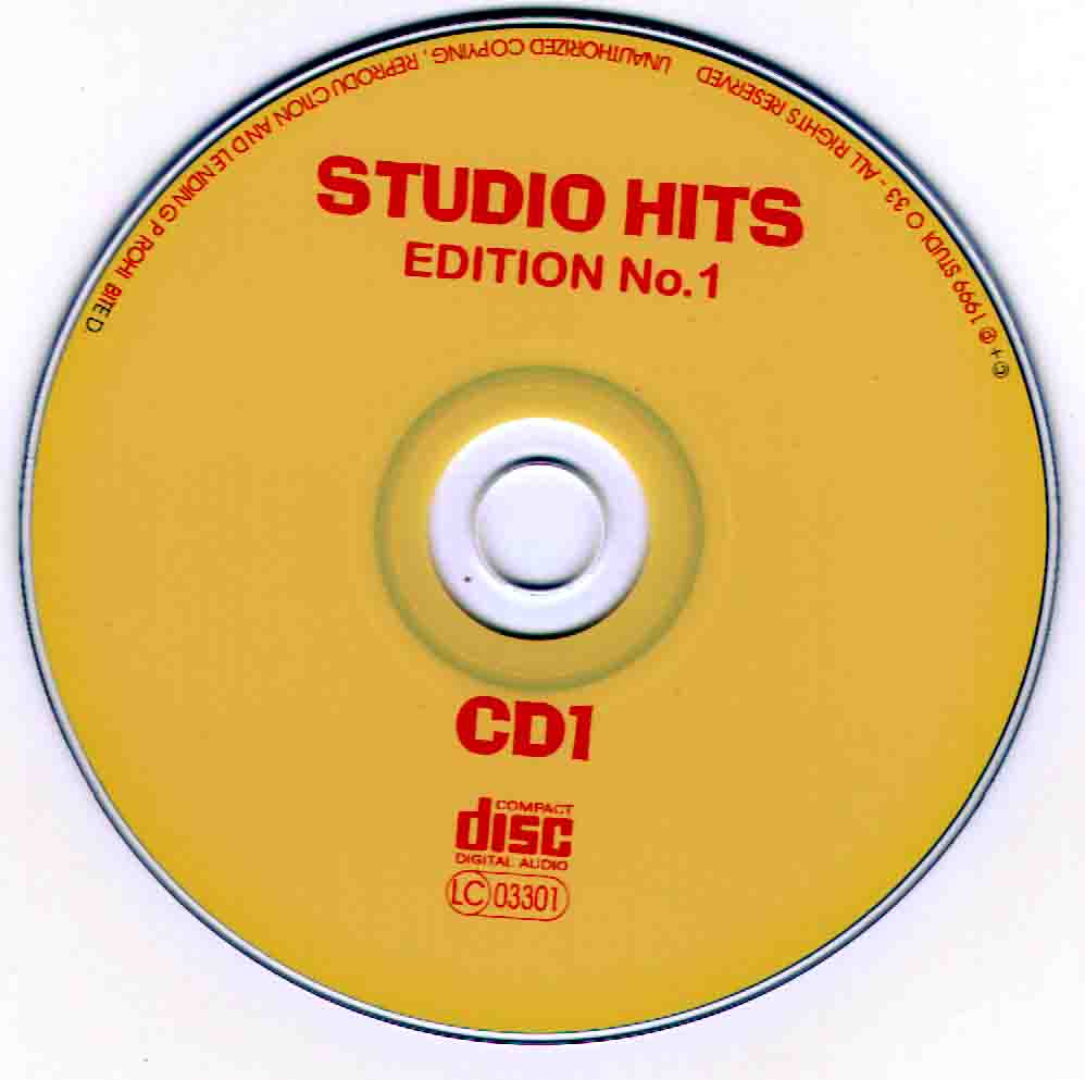 Studio 33 Hits Edition No 01 CD01