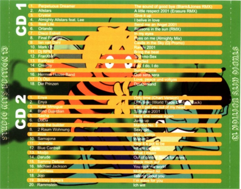Studio 33 Hits Edition No 13 Back