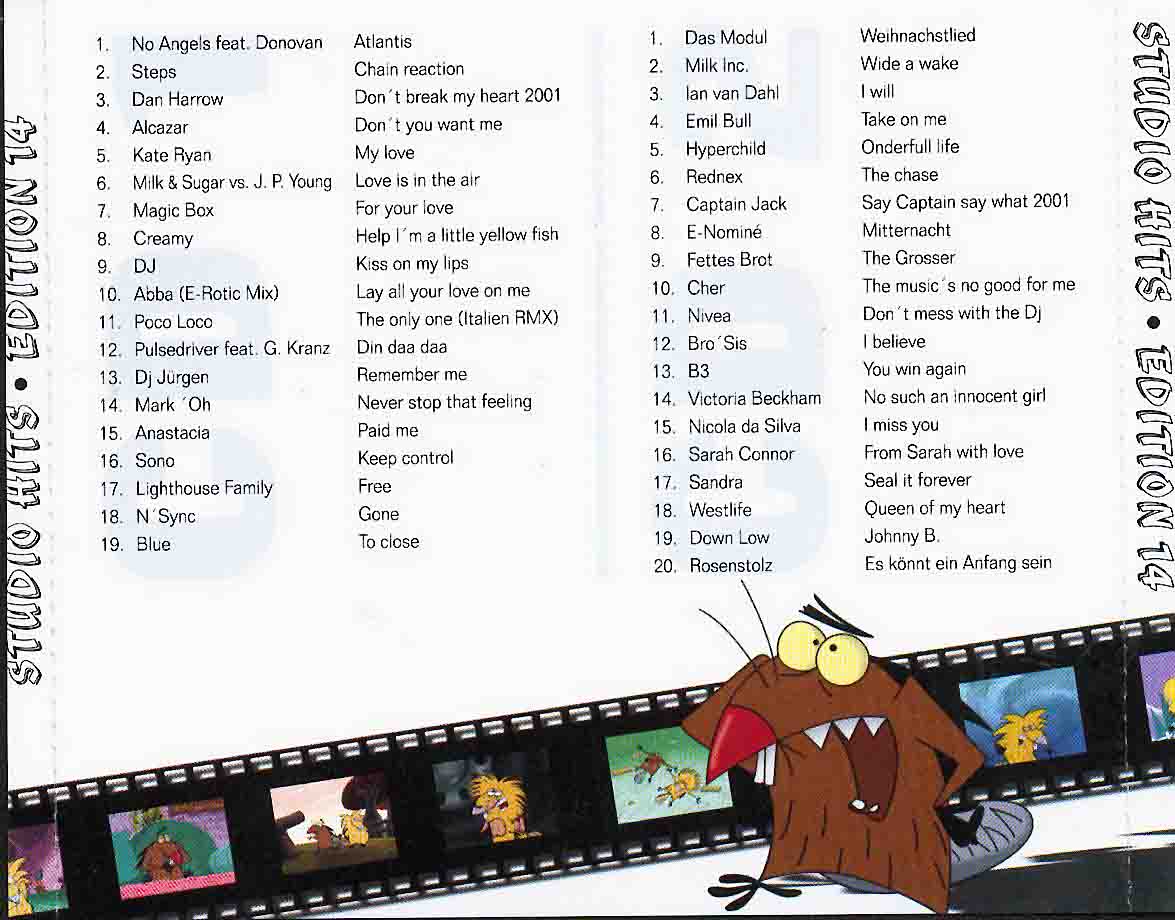 Studio 33 Hits Edition No 14 Back