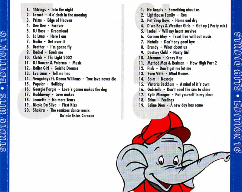 Studio 33 Hits Edition No 16 Back