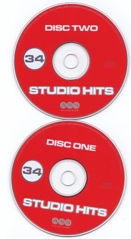 Studio 33 Hits Edition No 34 CDs