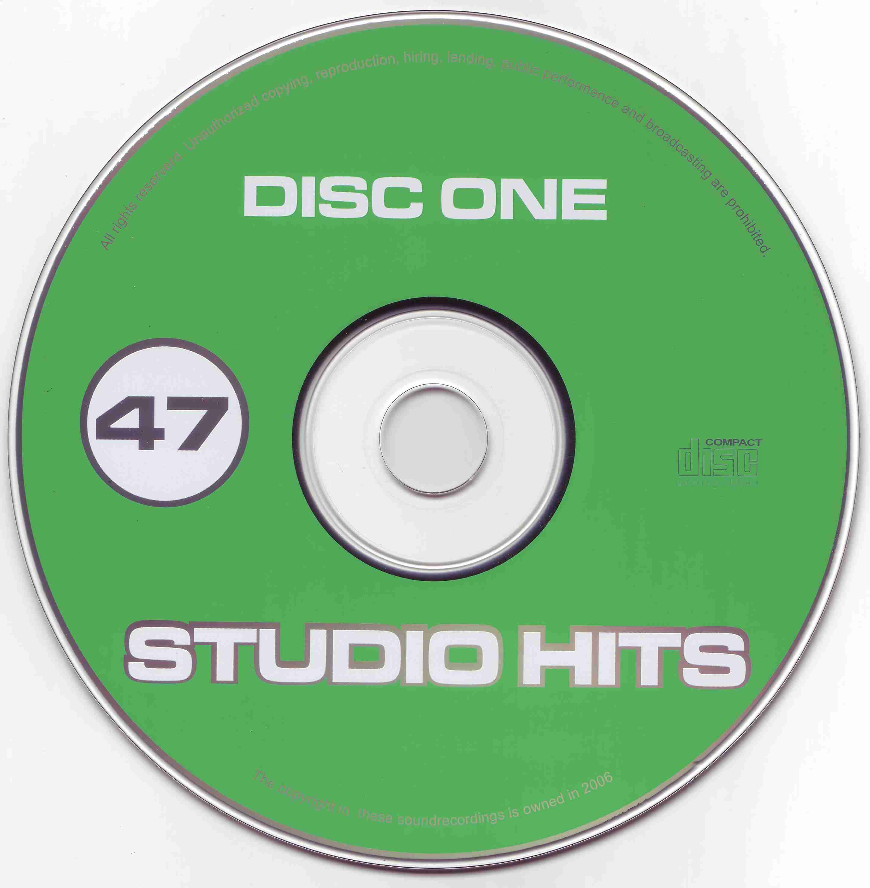 Studio 33 Hits Edition No 47 CD01