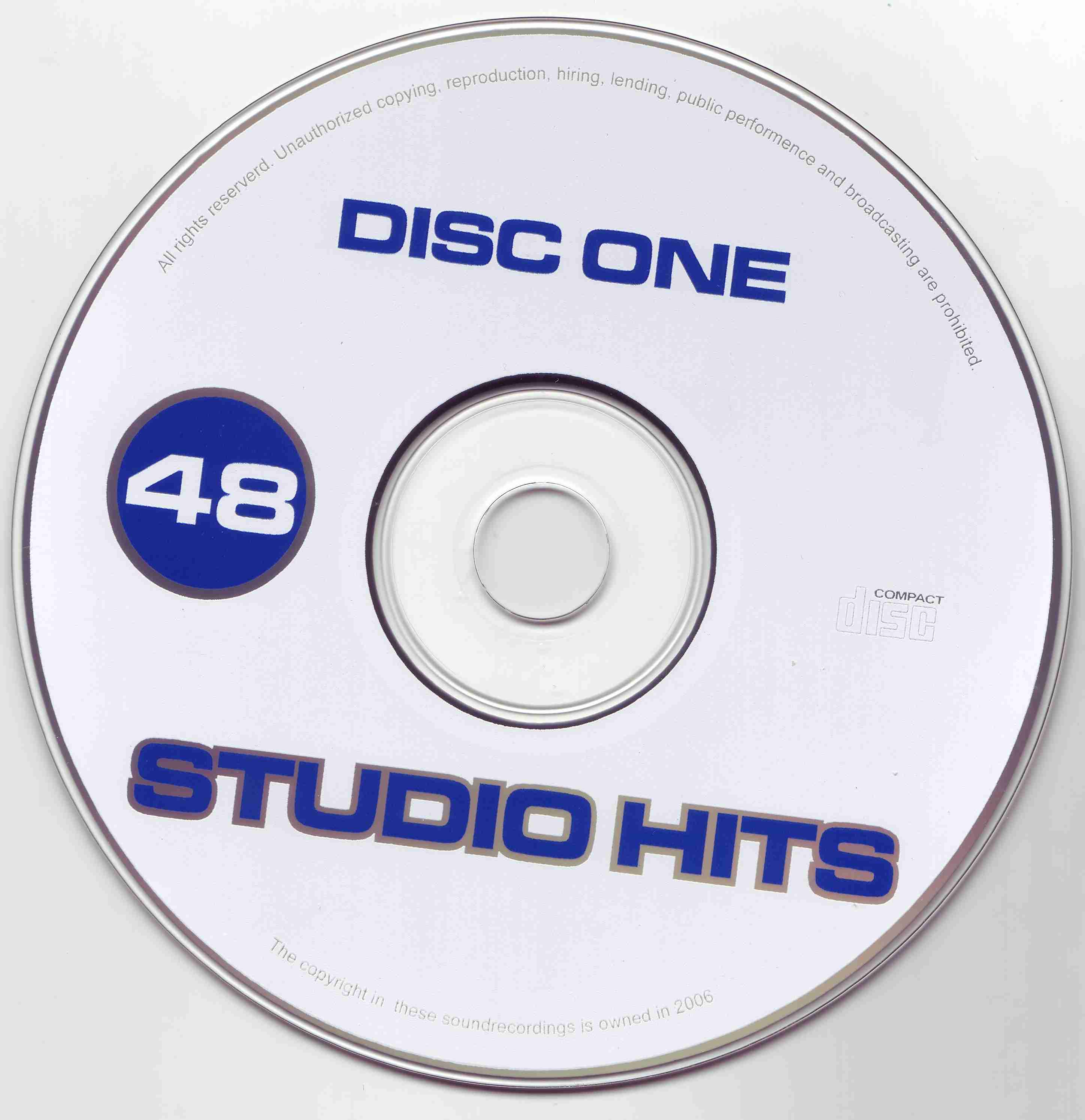 Studio 33 Hits Edition No 48 CD01