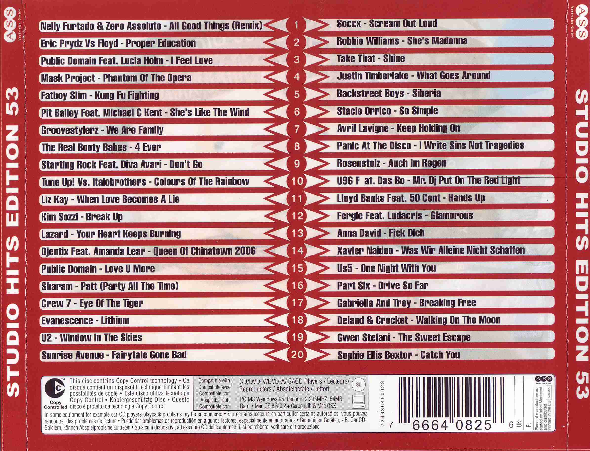 Studio 33 Hits Edition No 53 Back