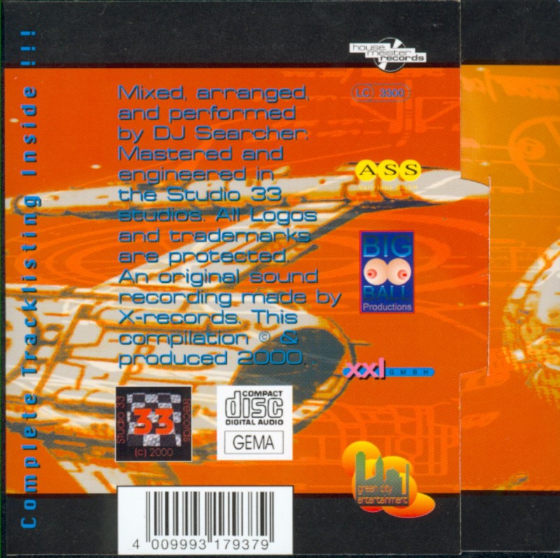 Studio 33 Housemeister Vol 05 Back