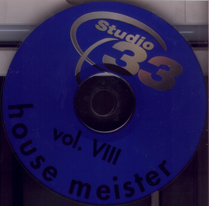 Studio 33 Housemeister Vol 08 CD