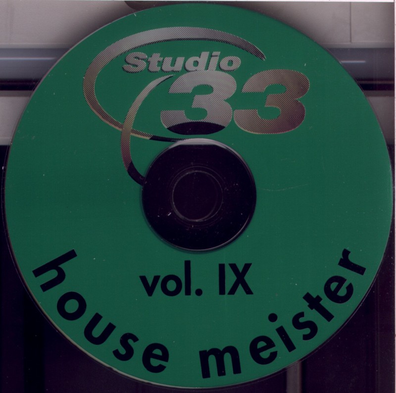 Studio 33 Housemeister Vol 09 CD