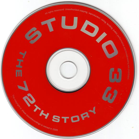 Studio 33 The 72Th Story CD