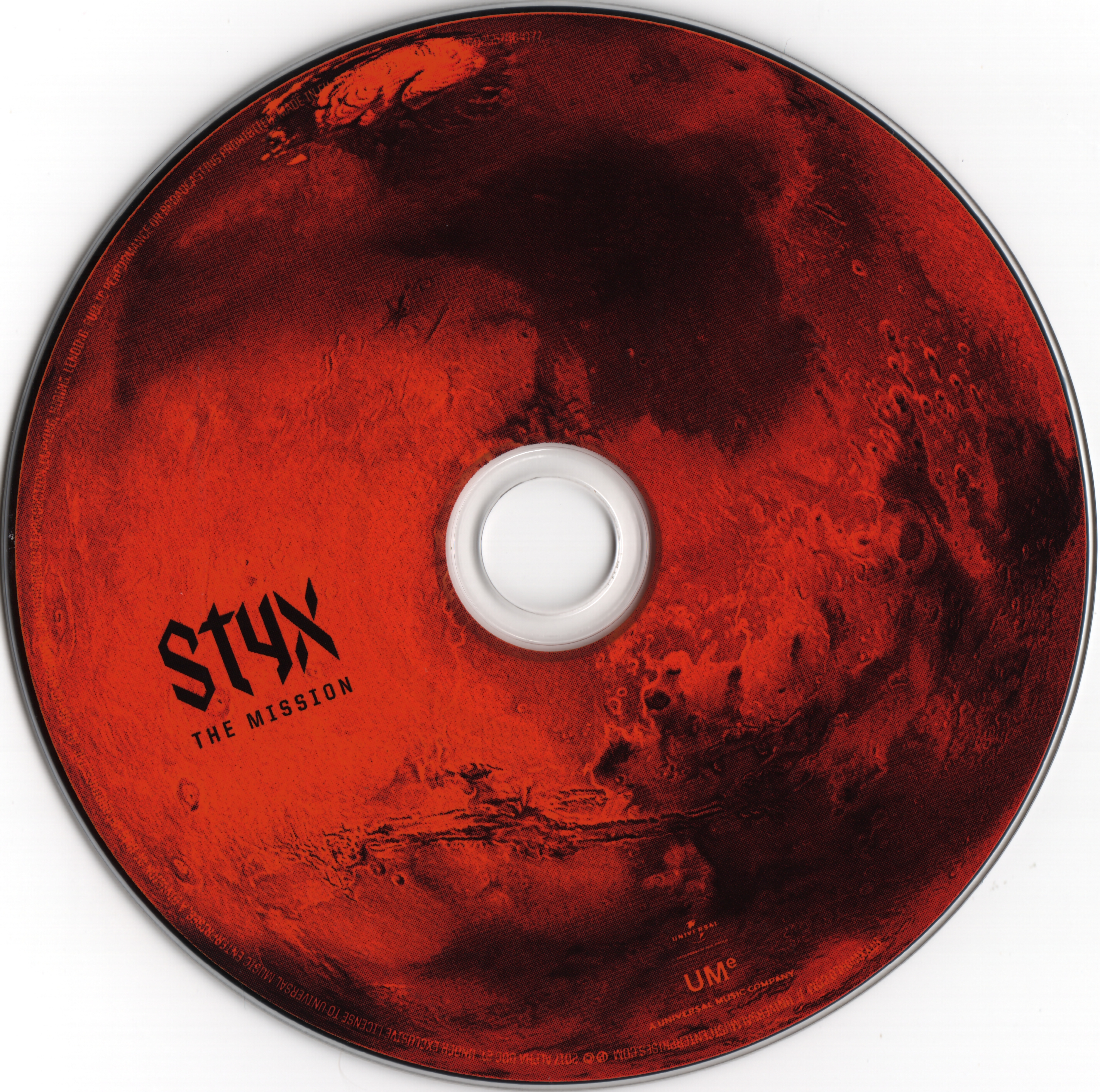 Styx  The Mission cd 