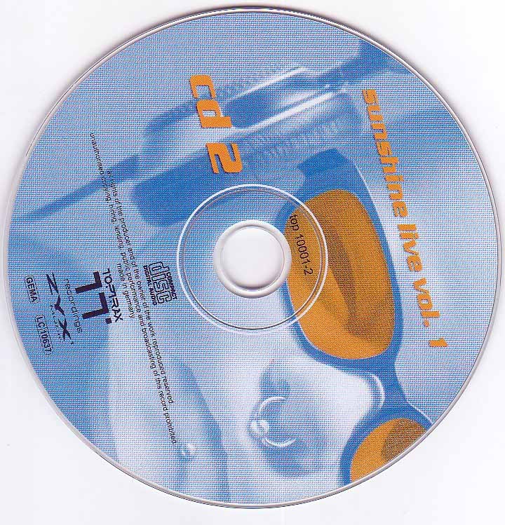 Sunshine Live Vol 01  CD02