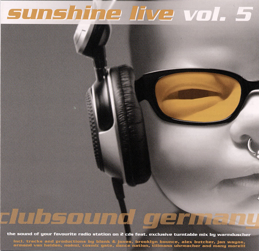Sunshine Live Vol 05 Front