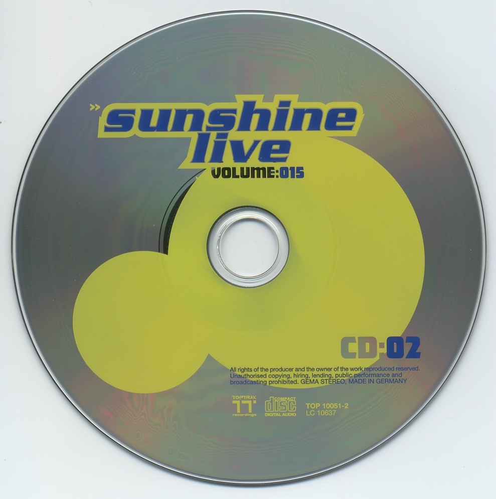 Sunshine Live Vol 15 CD02