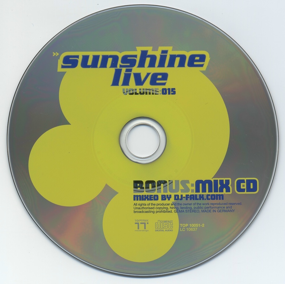 Sunshine Live Vol 15 CD03
