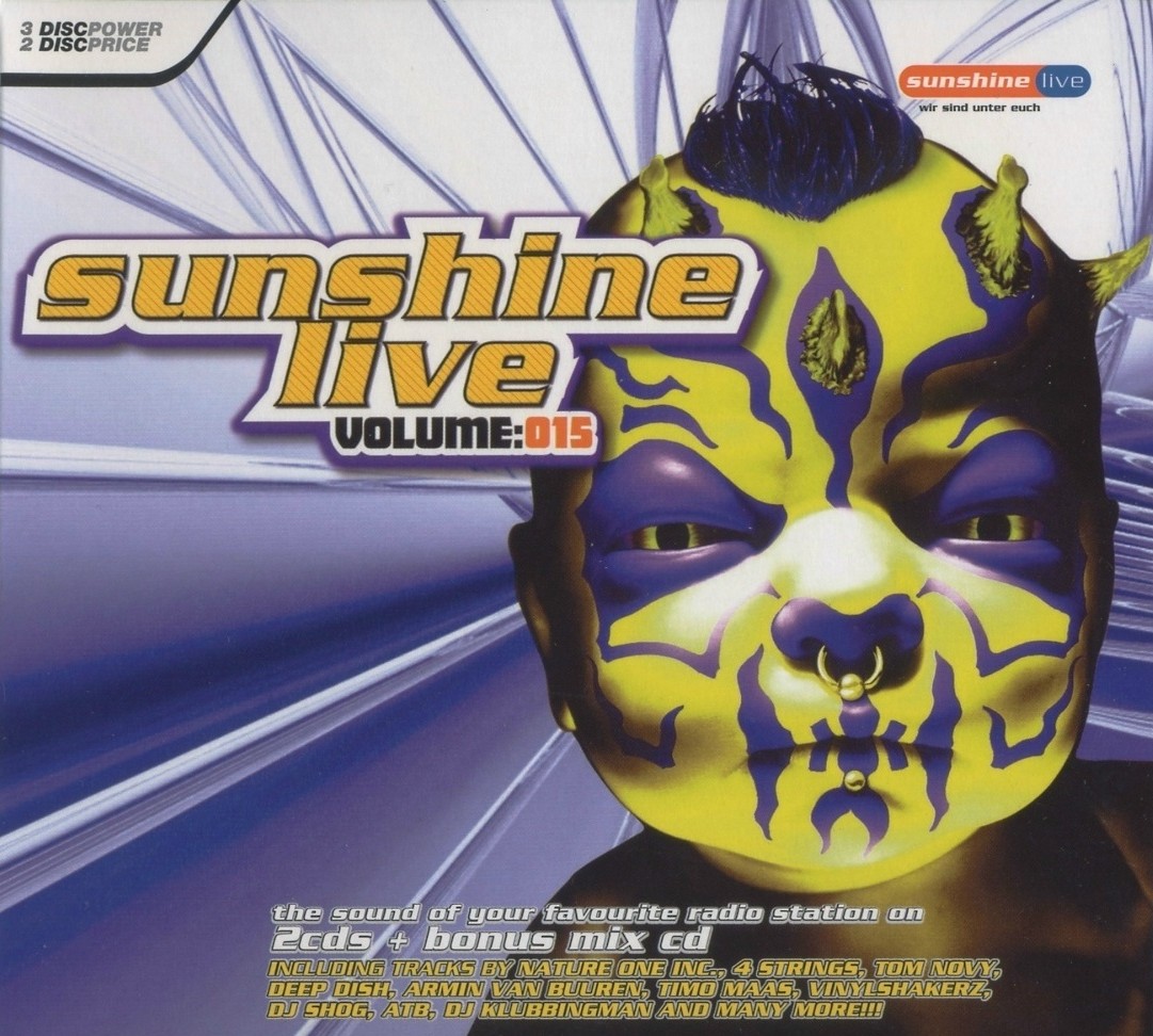 Sunshine Live Vol 15 Front