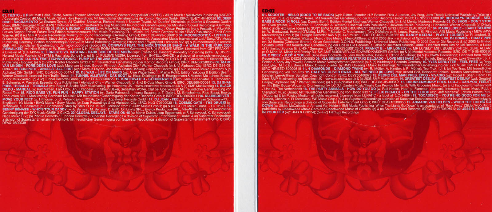 Sunshine Live Vol 16 Booklet