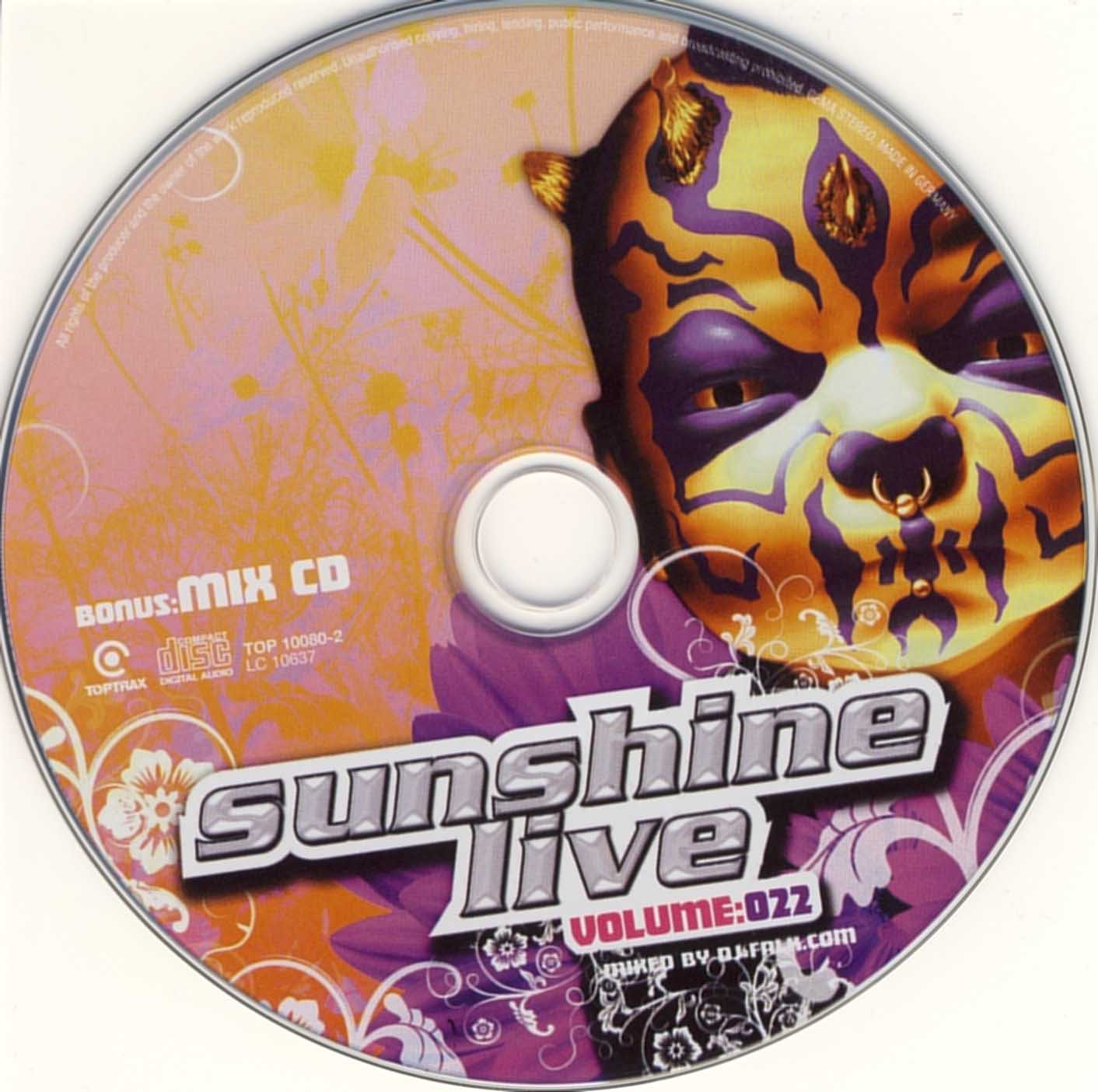 Sunshine Live Vol 22 CD1