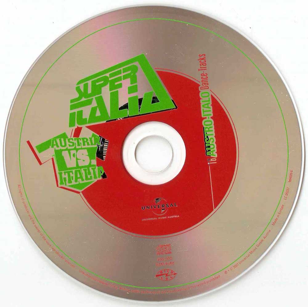 Super Italia Austria Vs Italia CD