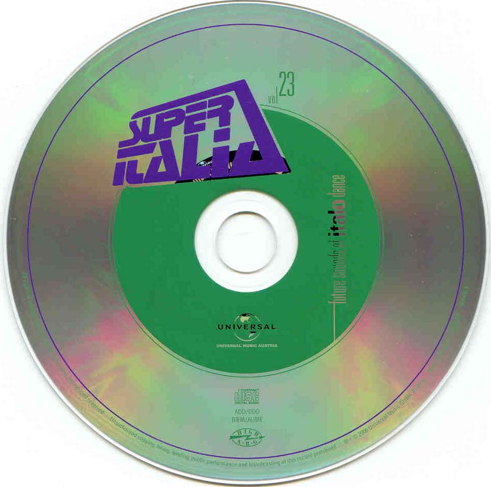 Super Italia Vol 23 CD