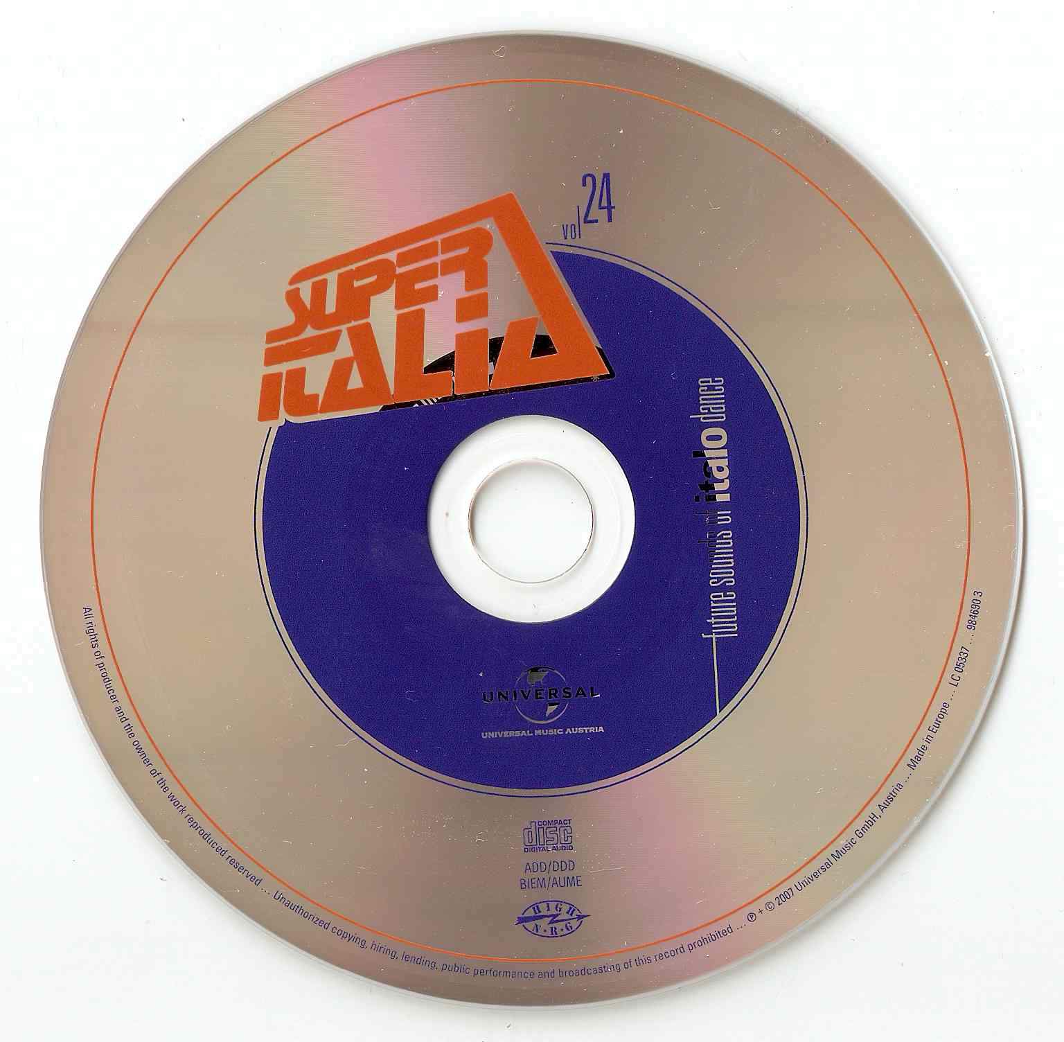 Super Italia Vol 24 CD