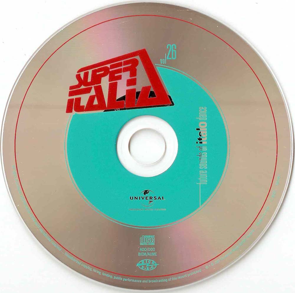Super Italia Vol 26 CD