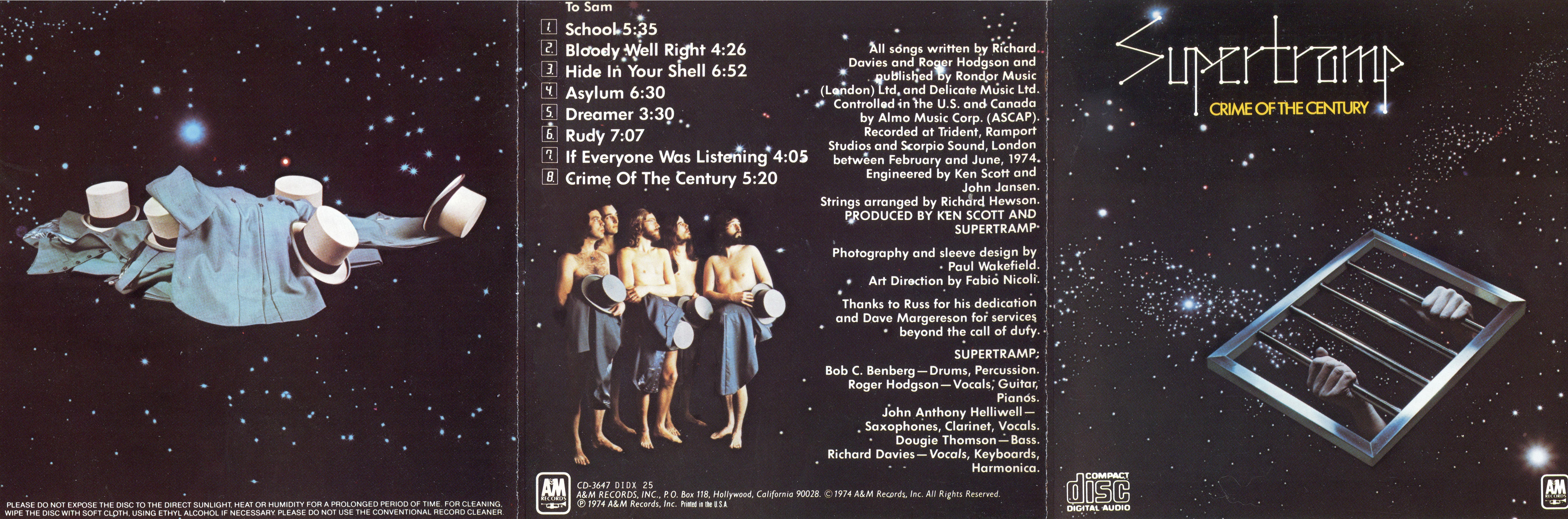 Supertramp  Crime Of The Century booklet2 