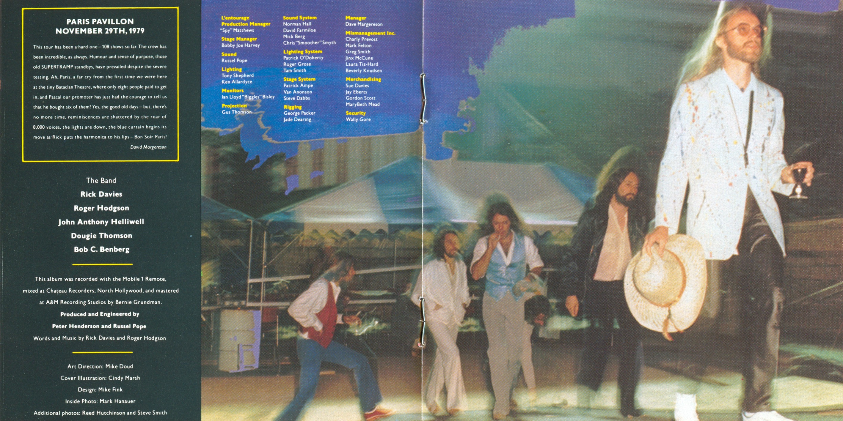 Supertramp  Paris Live booklet3 