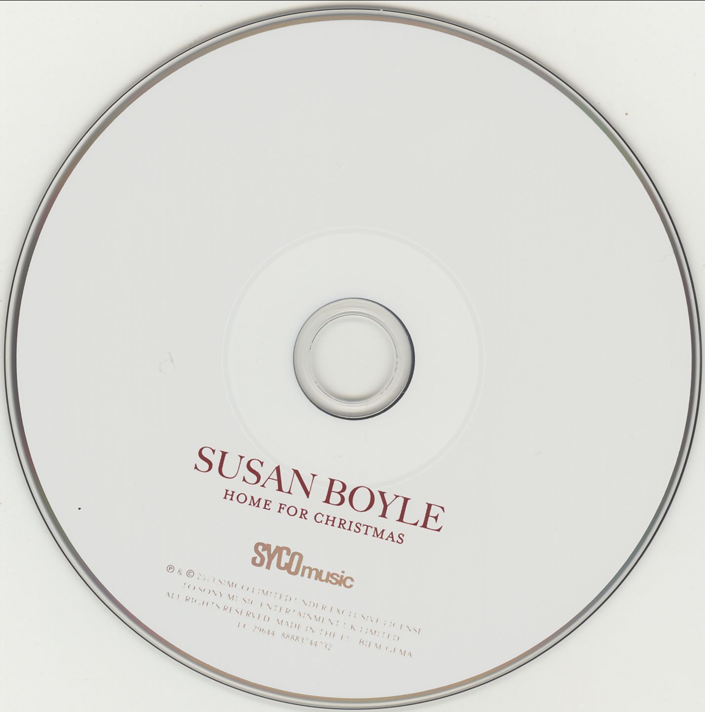 Susan Boyle  Home For Christmas cd 
